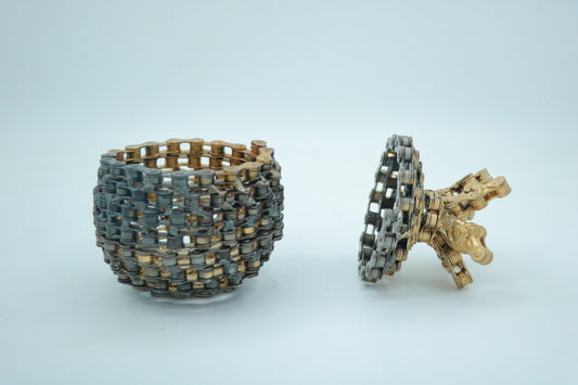 Solid Pomegranate Sculpture