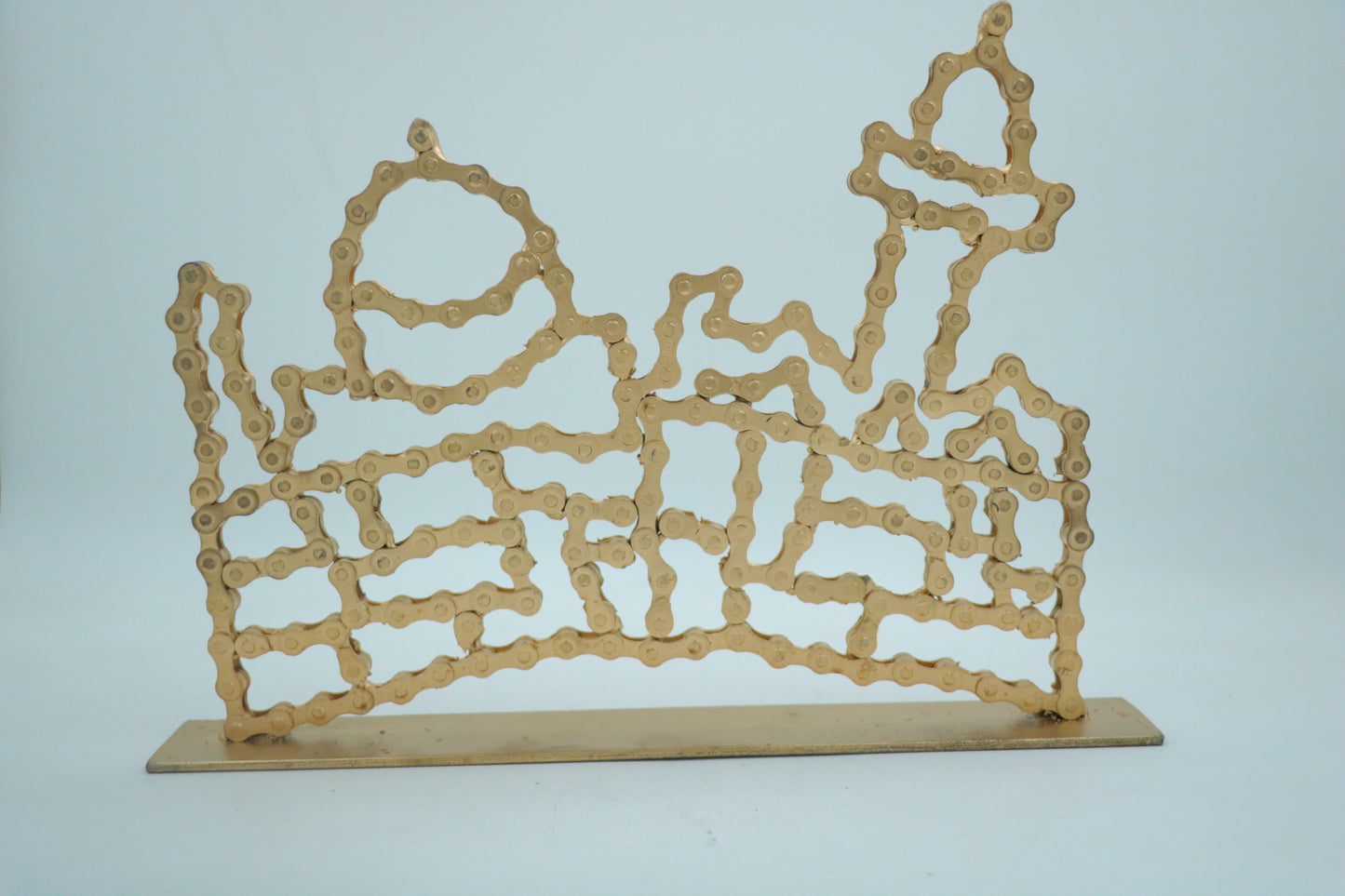 Jerusalem of gold wall art sculpture