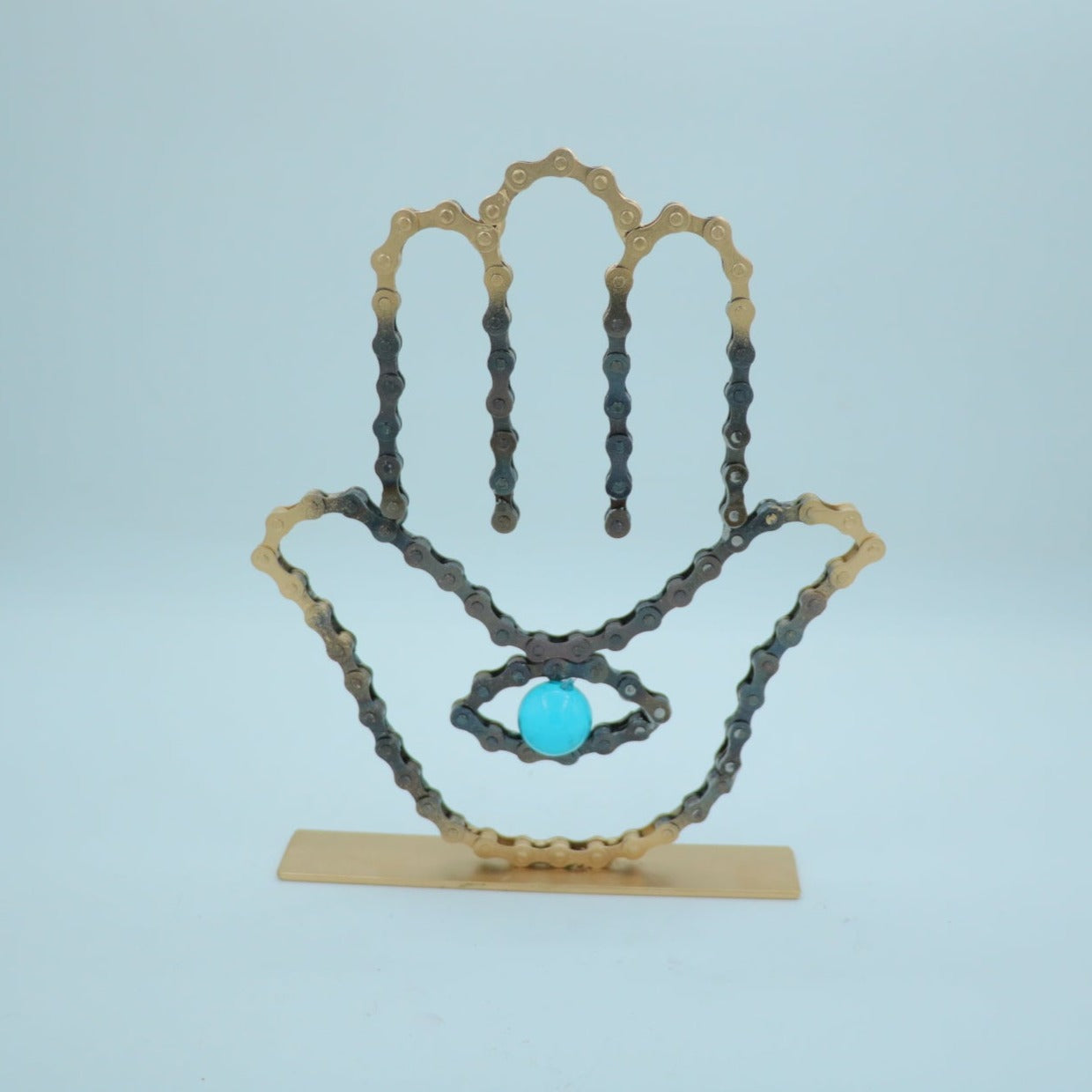 Hamsa Sculpture On A Stand