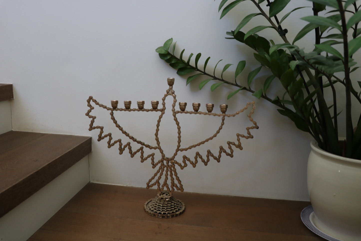 Menorah Sculpture (Zipora)