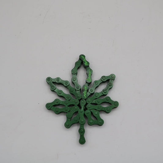 Small Cannabis Leaf Sculpture