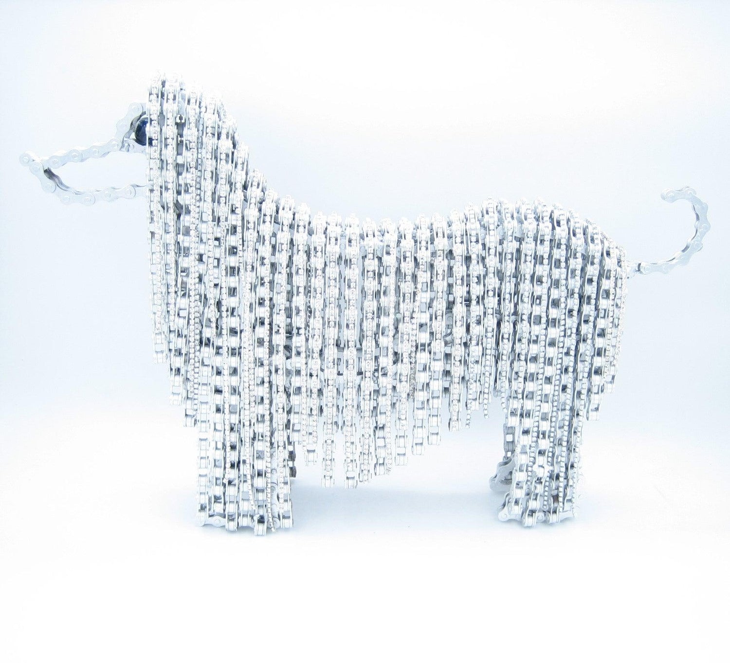 Afghan Hound Dog Sculpture (Princess) | UNCHAINED by NIRIT LEVAV PACKER