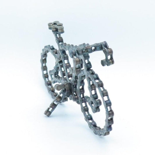 Bicycle sculpture (Champ) | UNCHAINED by NIRIT LEVAV PACKER