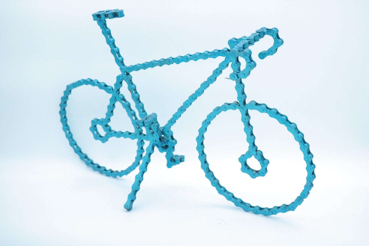Bicycle sculpture (Champ) | UNCHAINED by NIRIT LEVAV PACKER