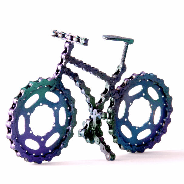 Bicycle Sculpture (Lance) | UNCHAINED by NIRIT LEVAV PACKER