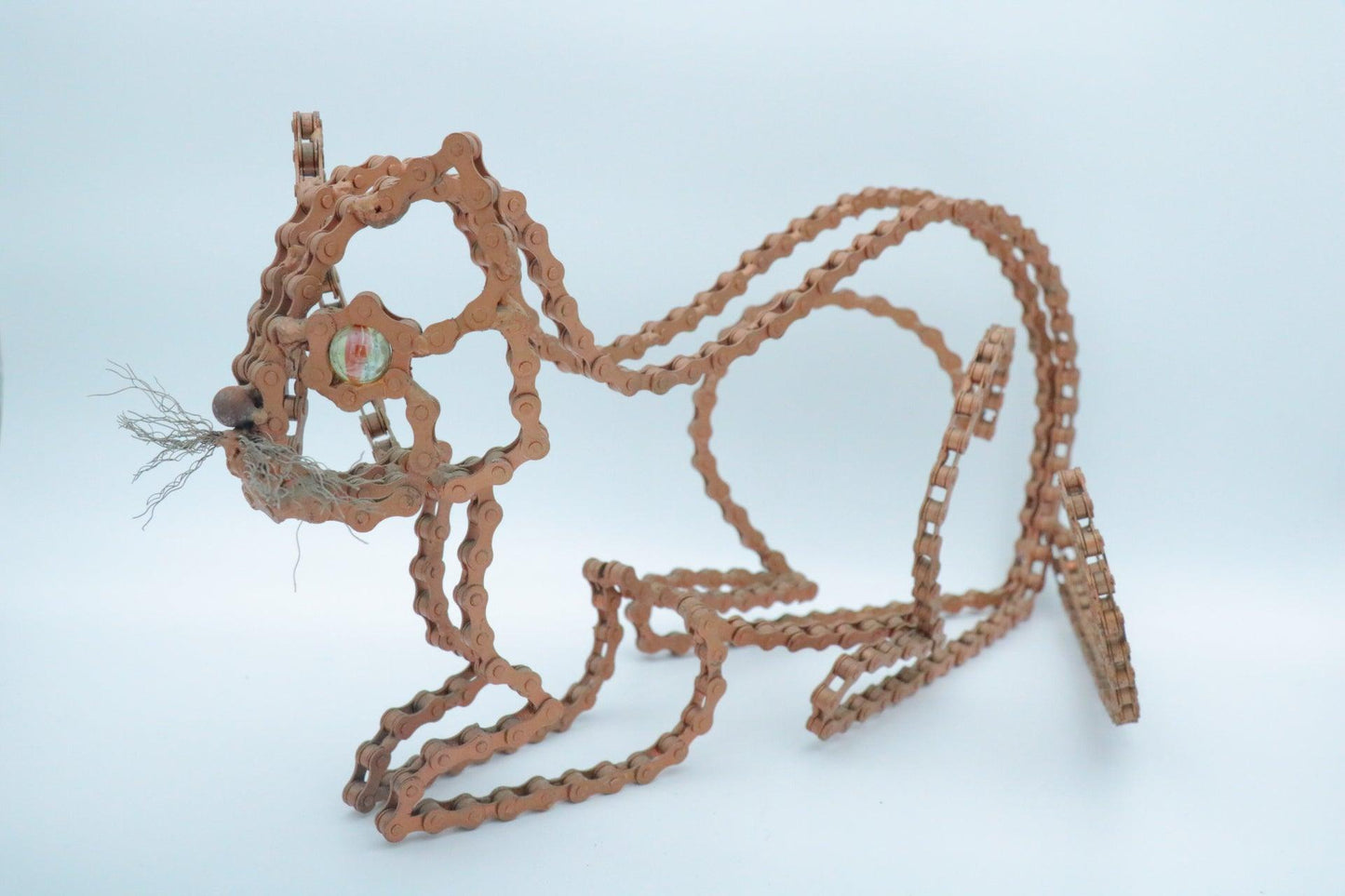 Cat sculpture (Cleo) | UNCHAINED by NIRIT LEVAV PACKER