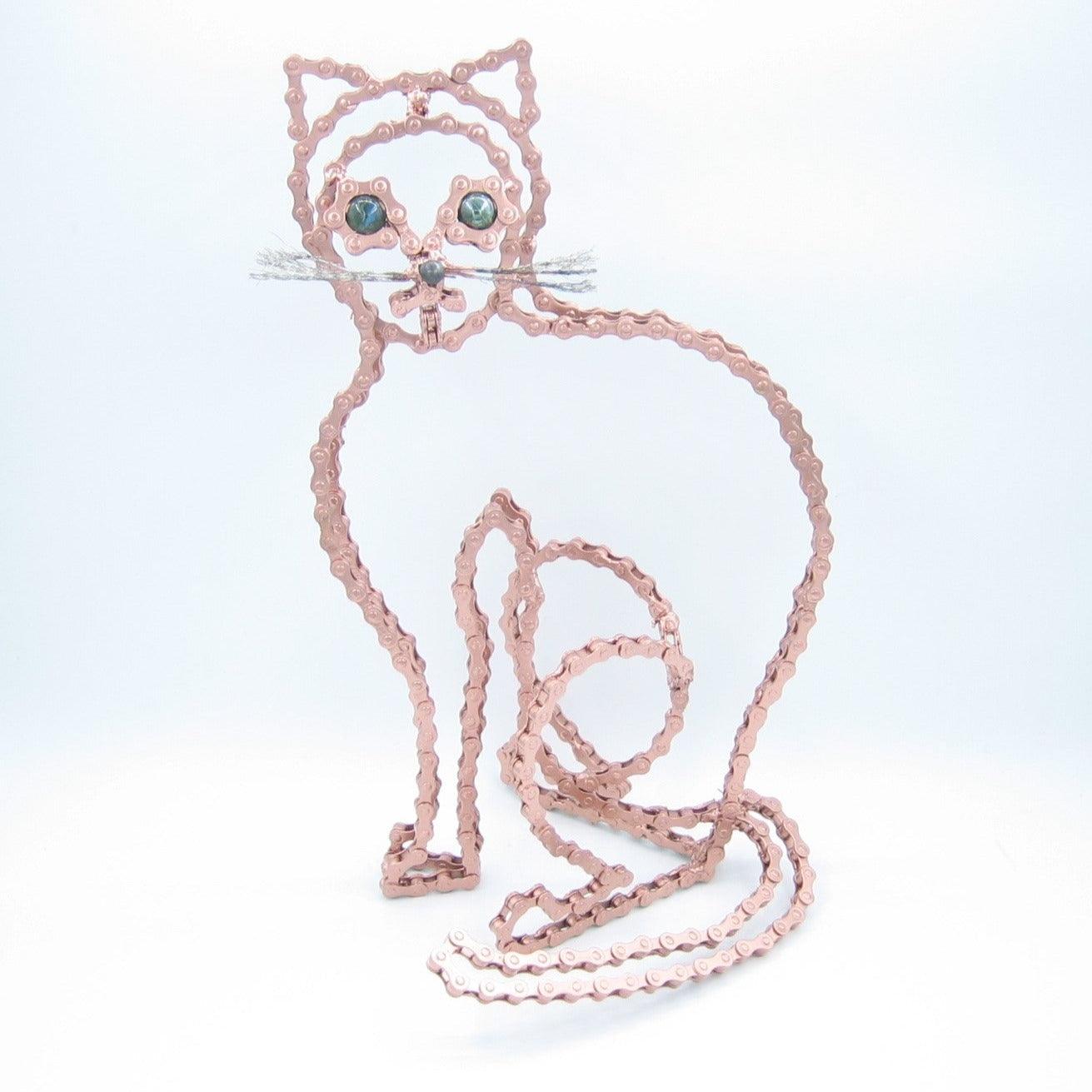 Cat Sculpture (Mitzi) | UNCHAINED by NIRIT LEVAV PACKER