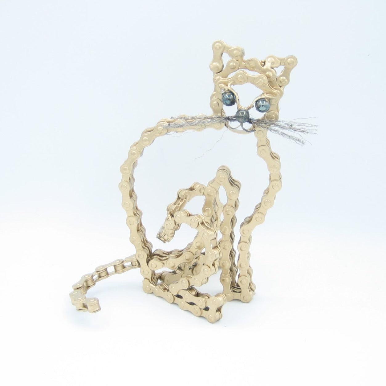 Cat Sculpture (Mitzi) | UNCHAINED by NIRIT LEVAV PACKER