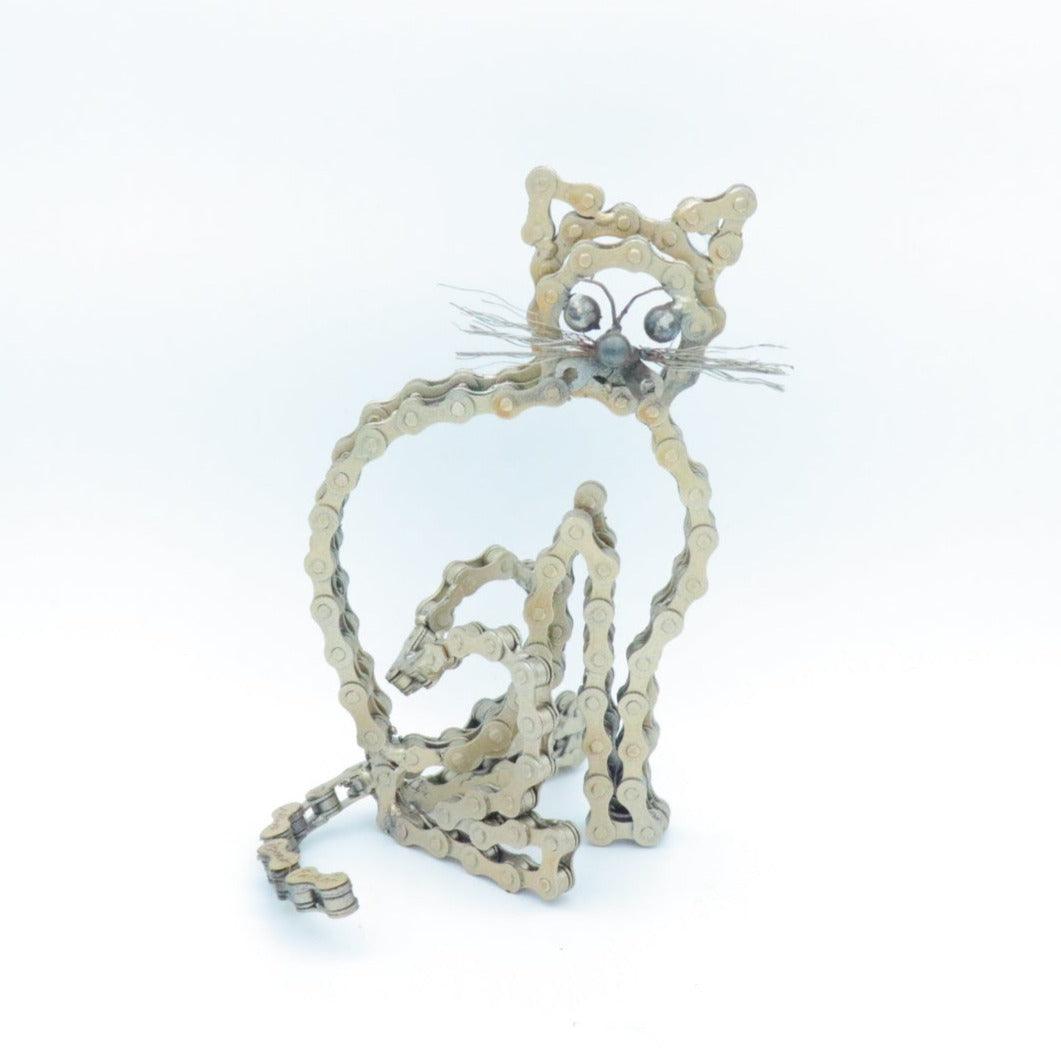 Cat Sculpture (Mitzi) | UNCHAINED by NIRIT LEVAV PACKER