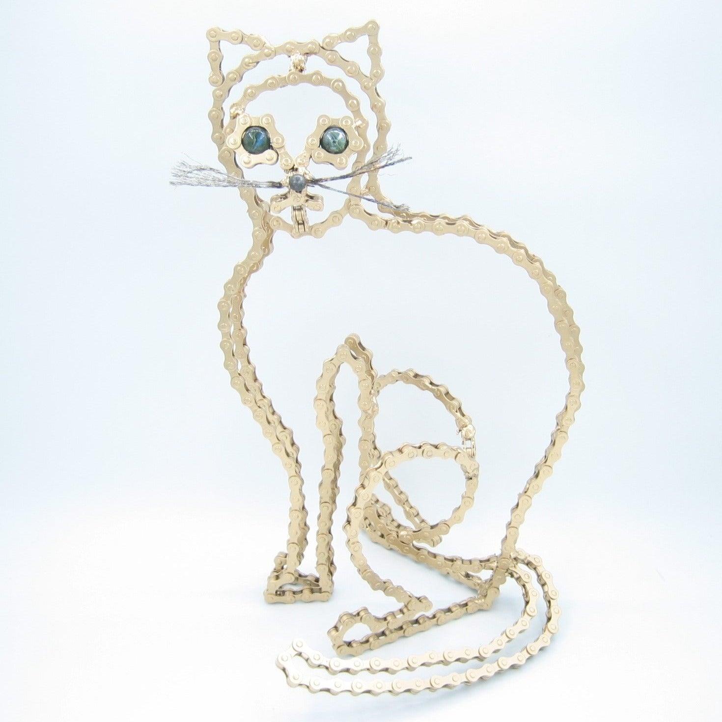 Cat Sculpture (Mitzi) | UNCHAINED by NIRIT LEVAV PACKER