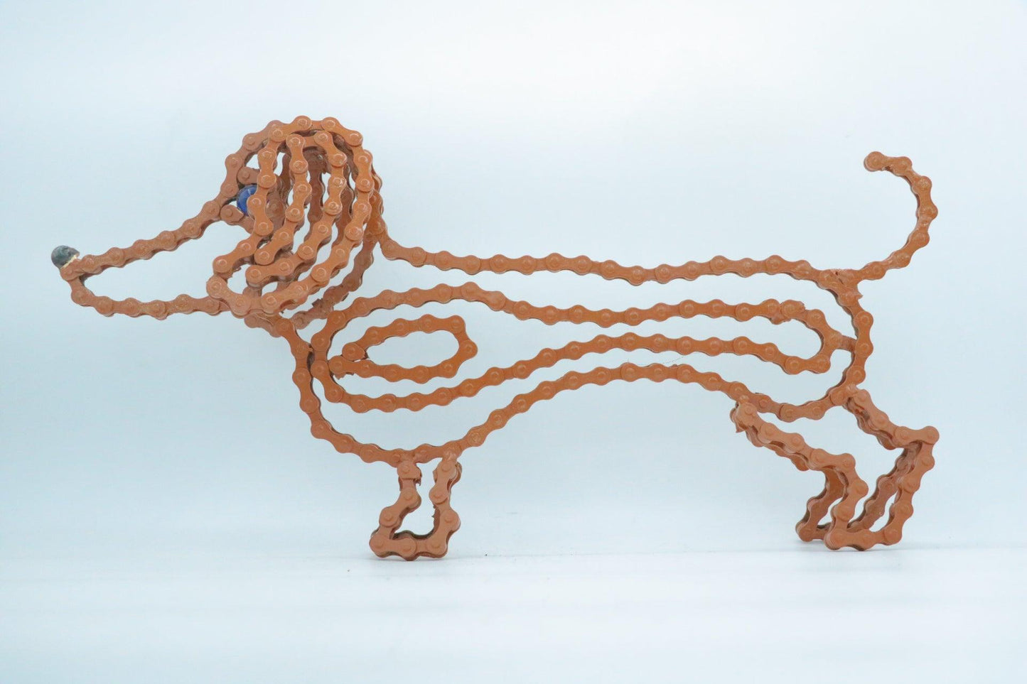 Dachshund Sculpture (Hot Dog) | UNCHAINED by NIRIT LEVAV PACKER