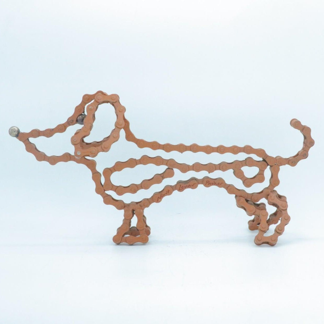 Dachshund Sculpture (Hot Dog) | UNCHAINED by NIRIT LEVAV PACKER