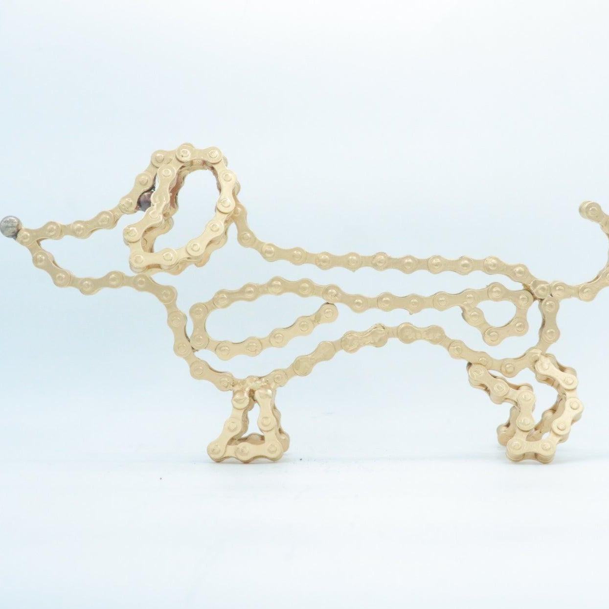 Dachshund Sculpture (Hot Dog) | UNCHAINED by NIRIT LEVAV PACKER