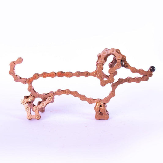 Dachshund Sculpture (Hot Dog) | UNCHAINED by NIRIT LEVAV PACKER
