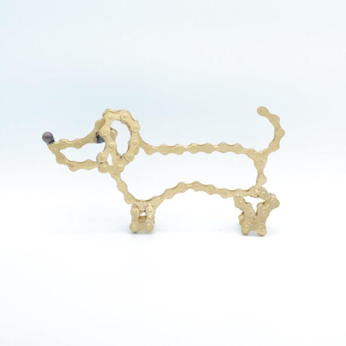 Dachshund Sculpture (Hot Dog) | UNCHAINED by NIRIT LEVAV PACKER