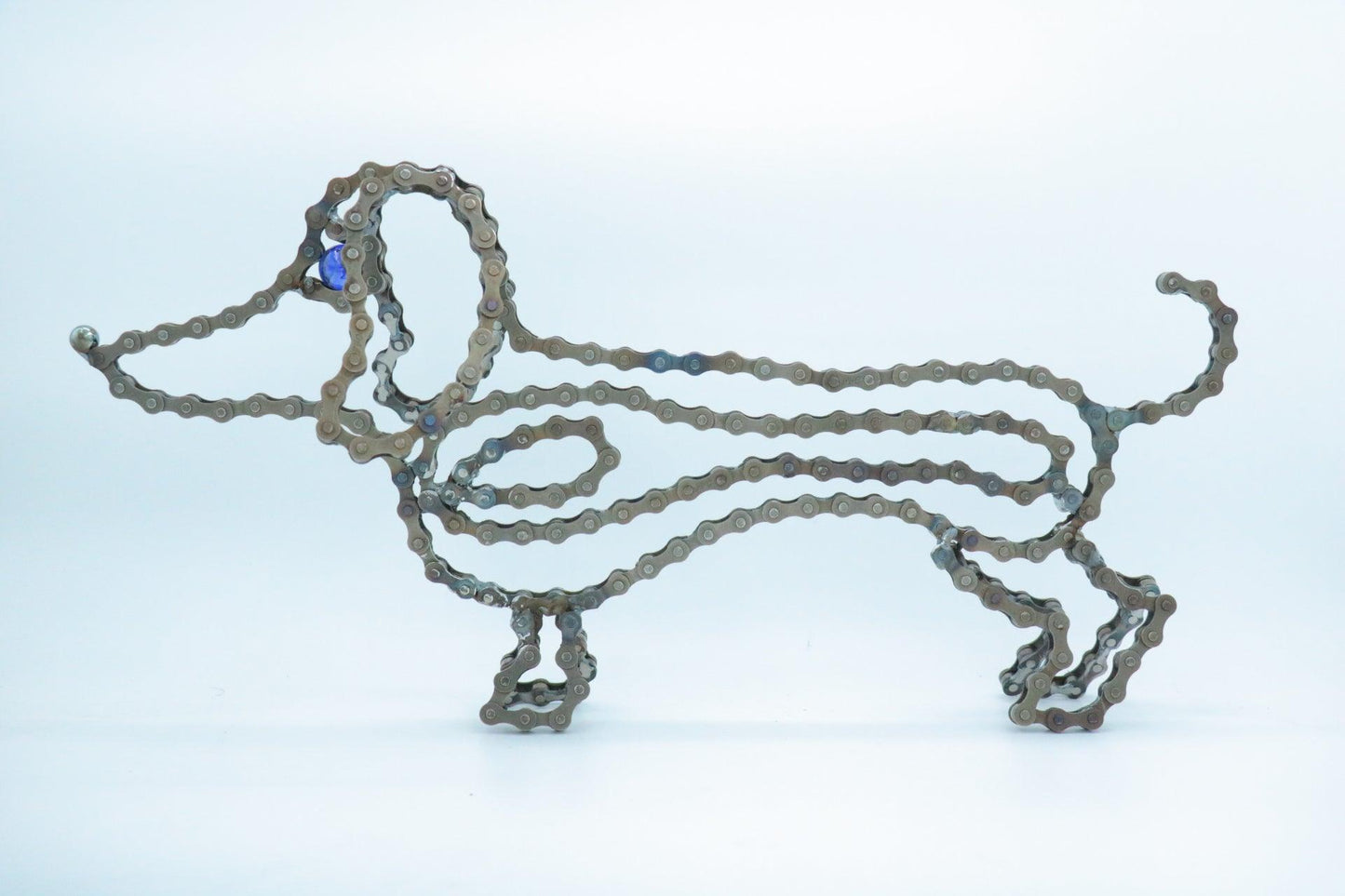 Dachshund Sculpture (Hot Dog) | UNCHAINED by NIRIT LEVAV PACKER