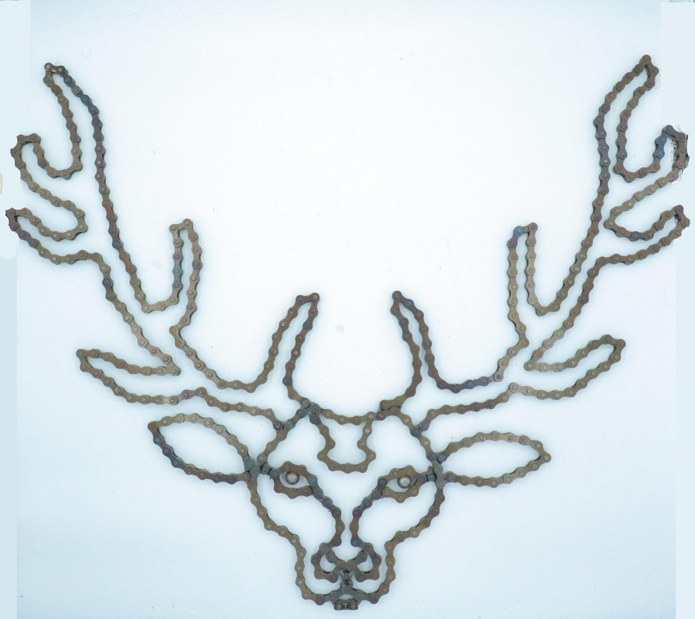 Deer Wall Art Sculpture | UNCHAINED by NIRIT LEVAV PACKER