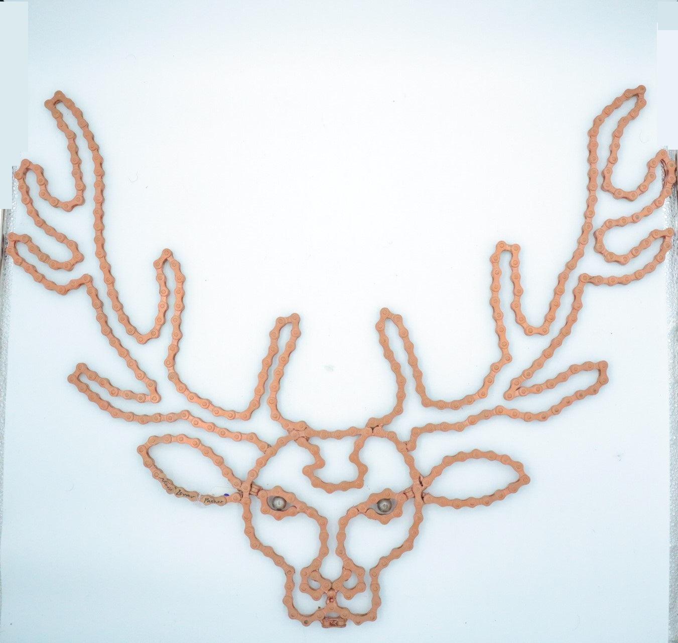 Deer Wall Art Sculpture | UNCHAINED by NIRIT LEVAV PACKER