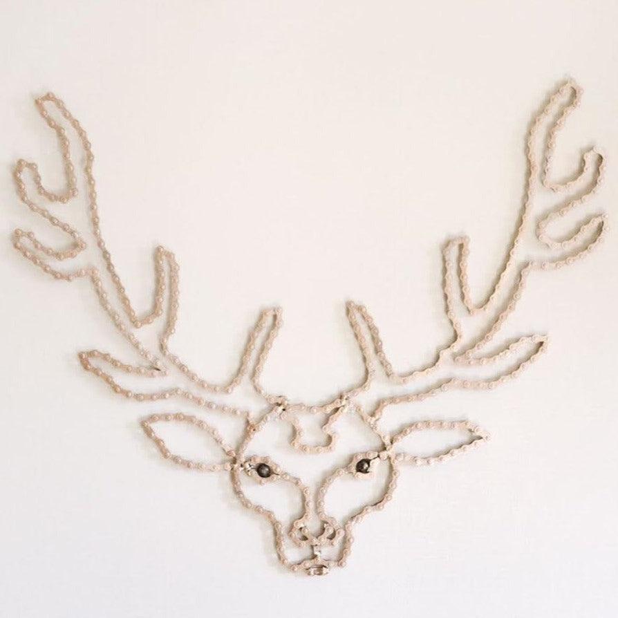 Deer Wall Art Sculpture | UNCHAINED by NIRIT LEVAV PACKER