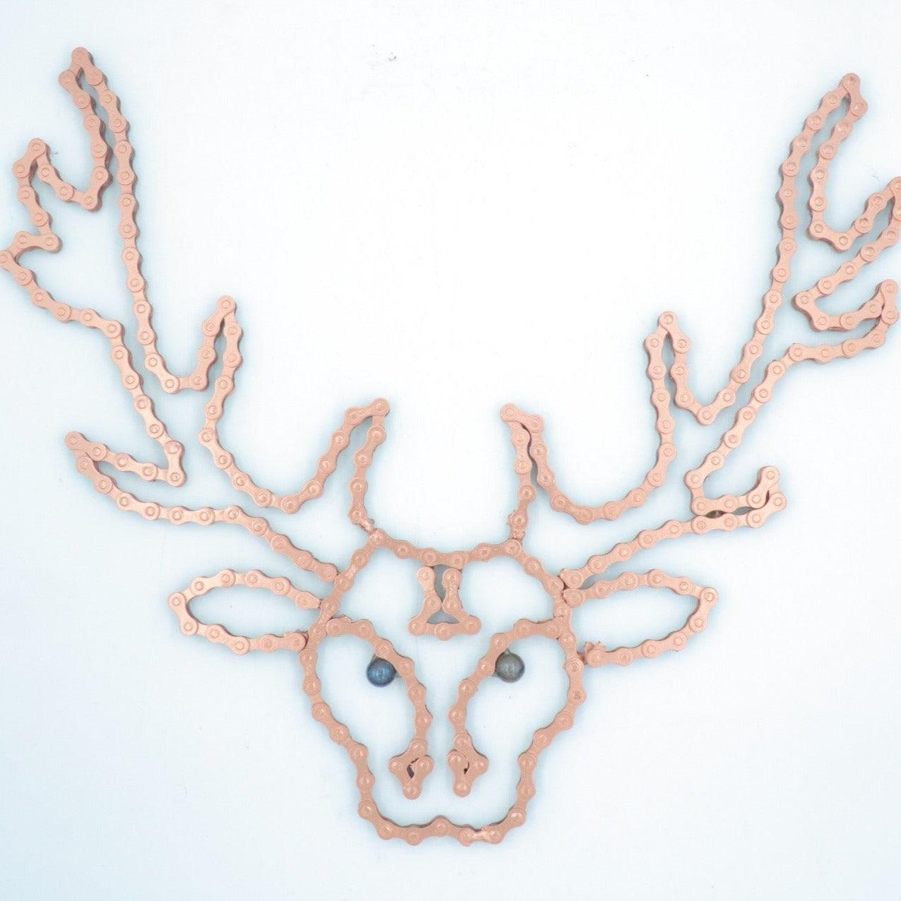 Deer Wall Art Sculpture | UNCHAINED by NIRIT LEVAV PACKER