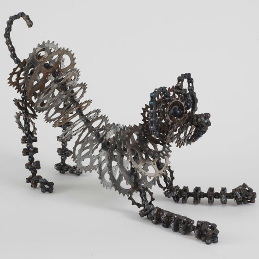 Dog Sculpture (Chika) | UNCHAINED by NIRIT LEVAV PACKER