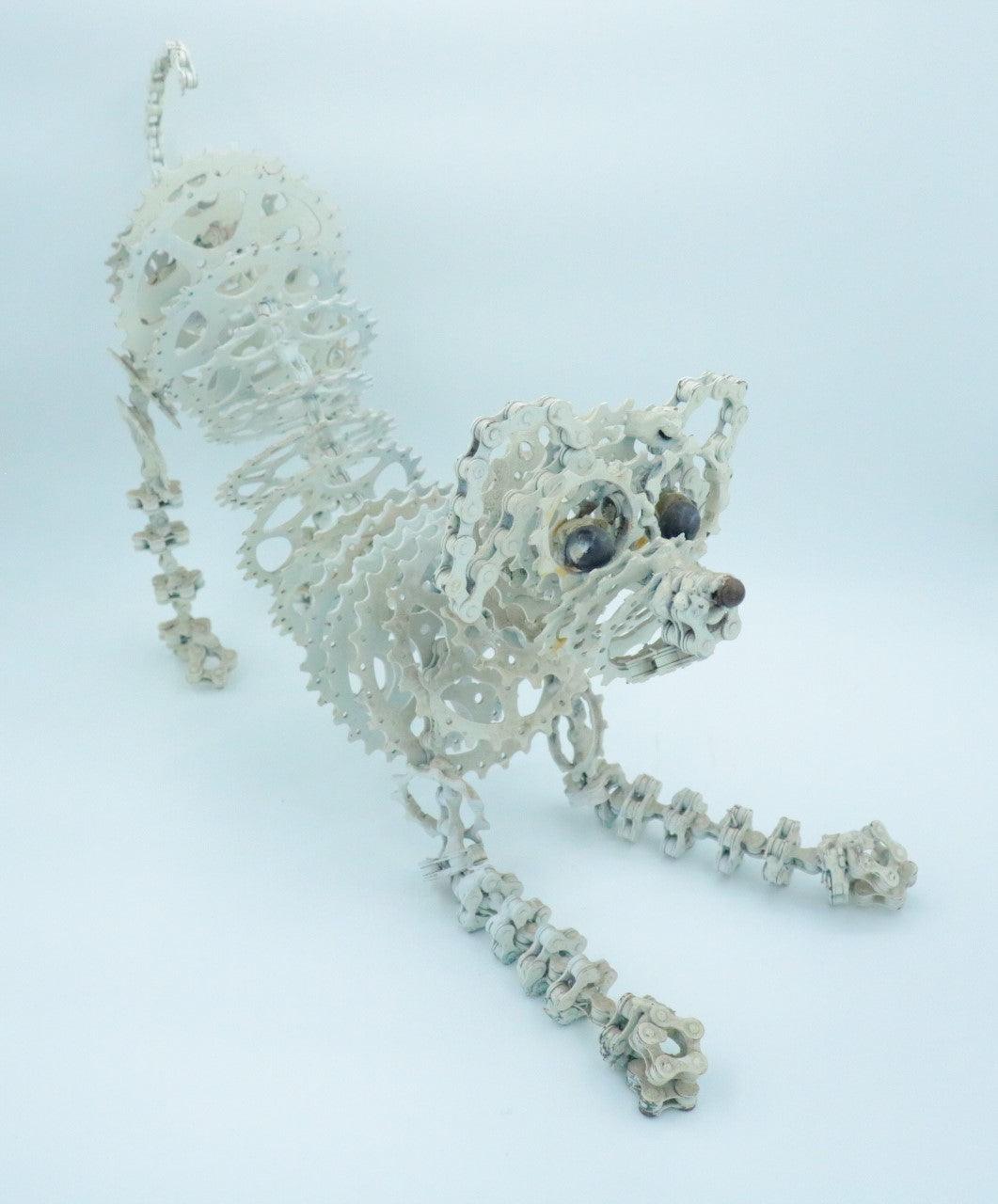 Dog Sculpture (Chika) | UNCHAINED by NIRIT LEVAV PACKER