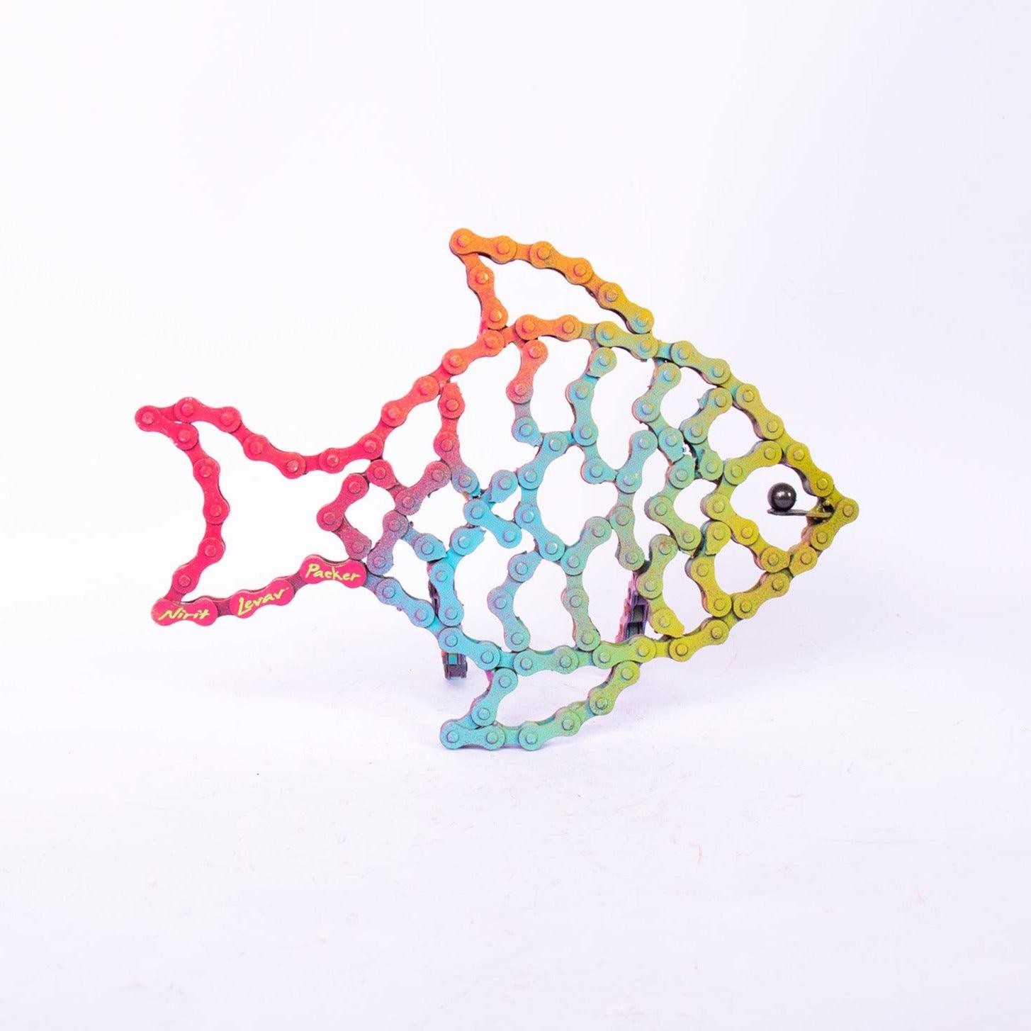 Fish sculpture (Fishy) | UNCHAINED by NIRIT LEVAV PACKER
