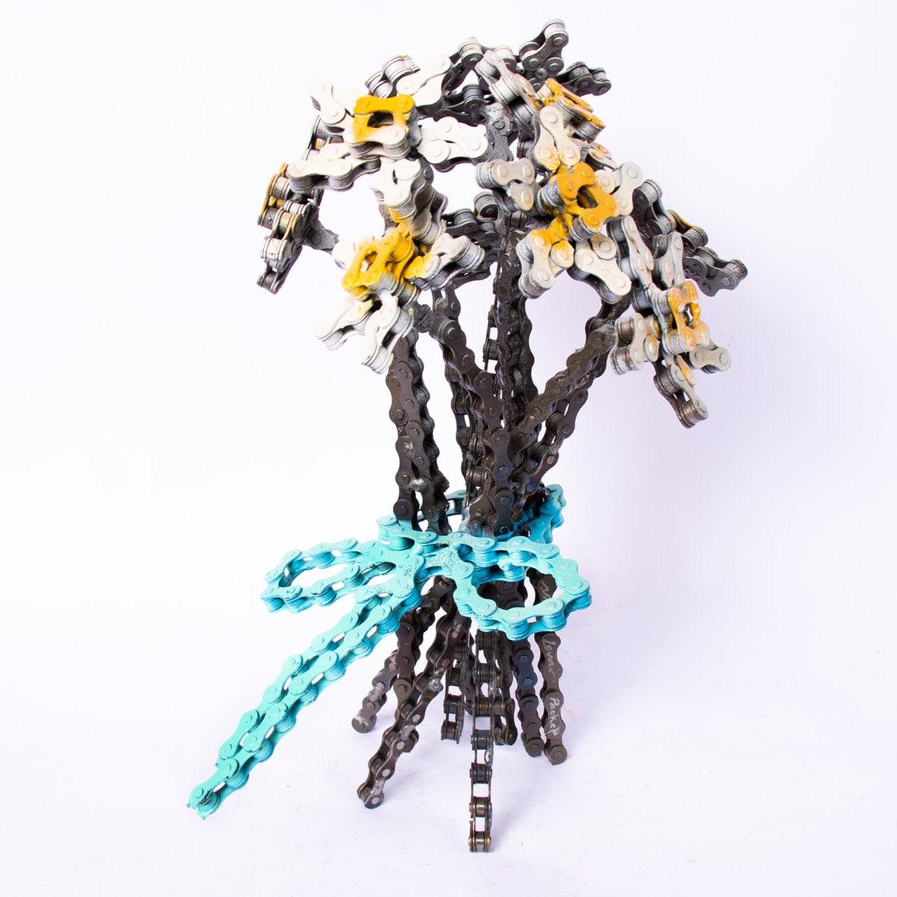 Flower Bouquet Sculpture (Daffodils)