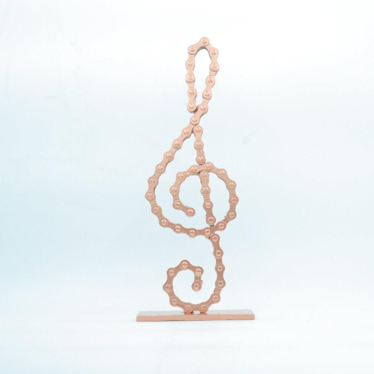 G clef Sculpture | UNCHAINED by NIRIT LEVAV PACKER
