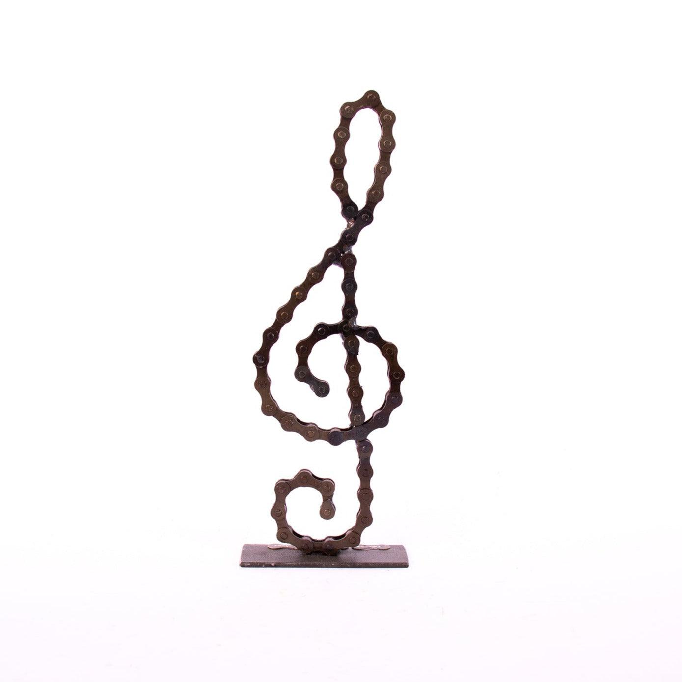 G clef Sculpture | UNCHAINED by NIRIT LEVAV PACKER