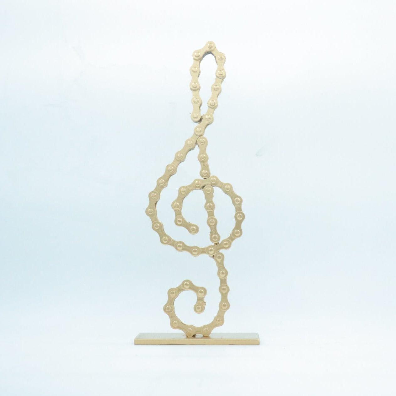 G clef Sculpture | UNCHAINED by NIRIT LEVAV PACKER