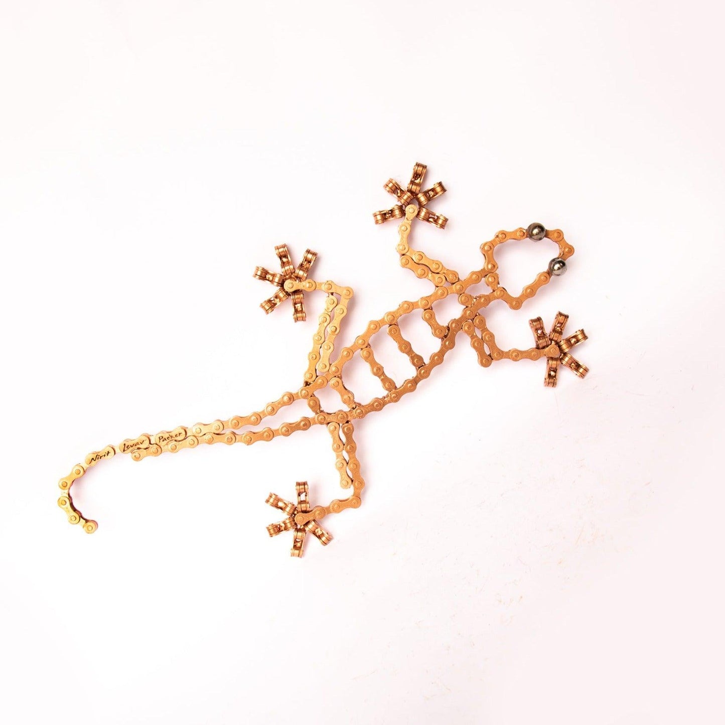 Gecko Sculpture | UNCHAINED by NIRIT LEVAV PACKER