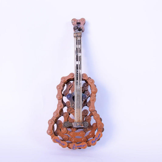 Guitar Sculpture | UNCHAINED by NIRIT LEVAV PACKER