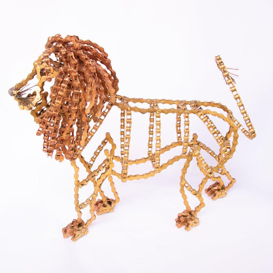Lion Sculpture | UNCHAINED by NIRIT LEVAV PACKER