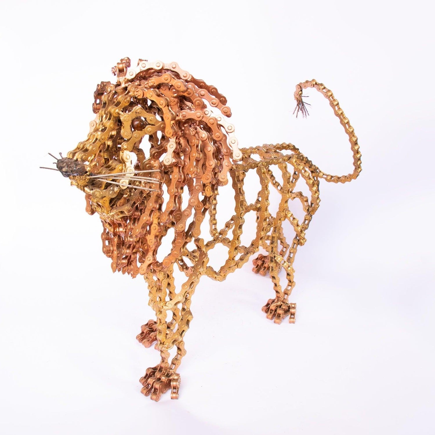 Lion Sculpture | UNCHAINED by NIRIT LEVAV PACKER