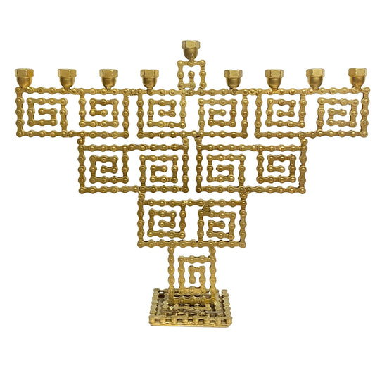 Menorah sculpture (Hadar) | UNCHAINED by NIRIT LEVAV PACKER