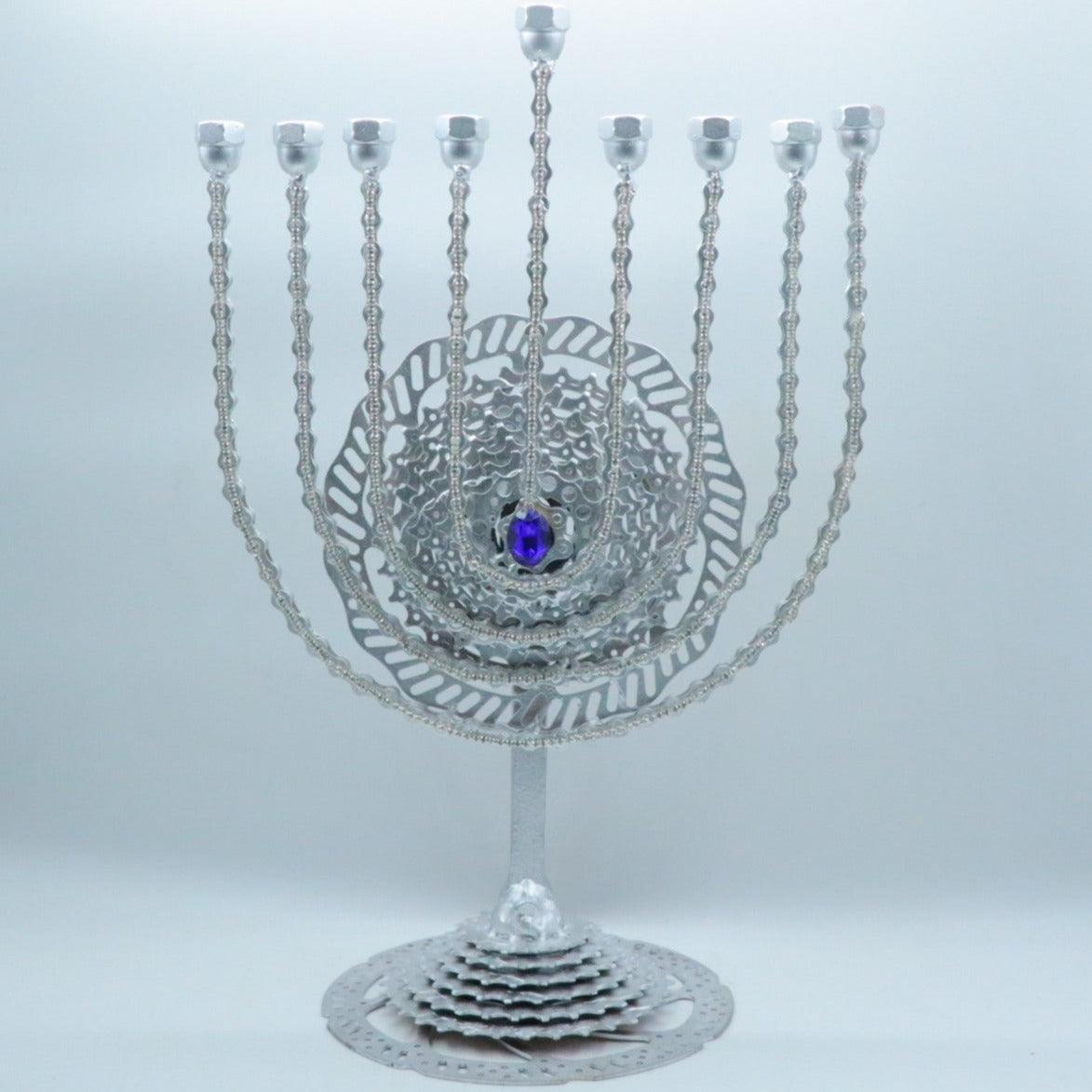 Menorah sculpture (Hana) | UNCHAINED by NIRIT LEVAV PACKER