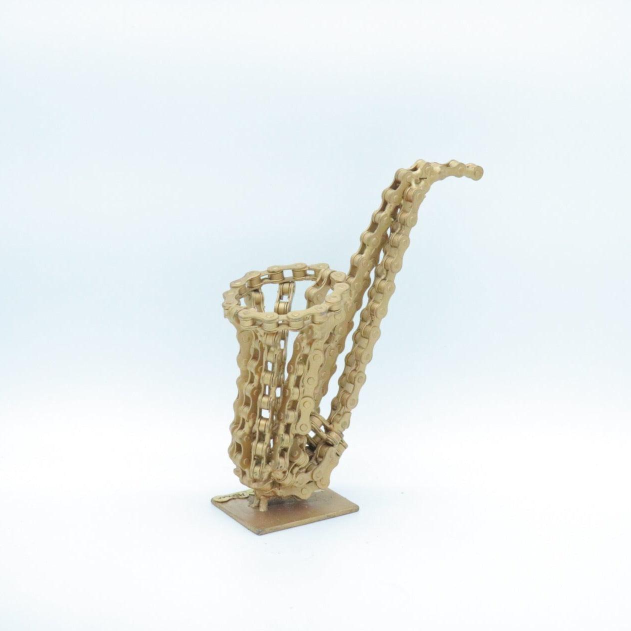 Saxophone Sculpture | UNCHAINED by NIRIT LEVAV PACKER