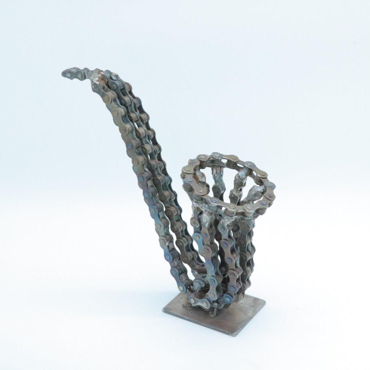 Saxophone Sculpture | UNCHAINED by NIRIT LEVAV PACKER