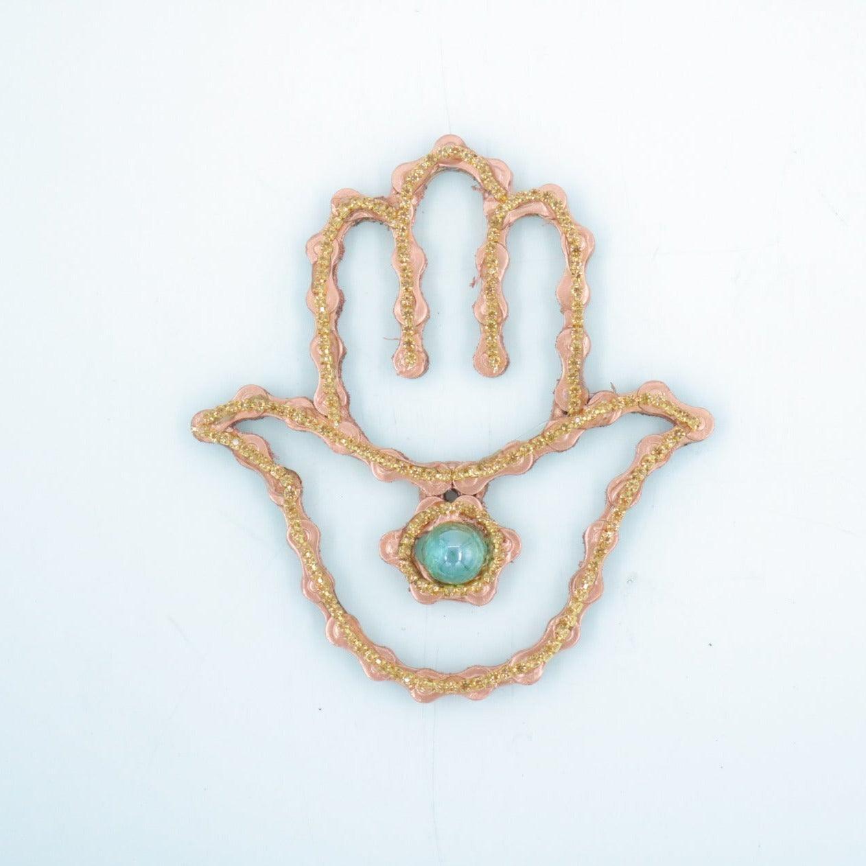 Shimmering Hamsa Sculpture | UNCHAINED by NIRIT LEVAV PACKER