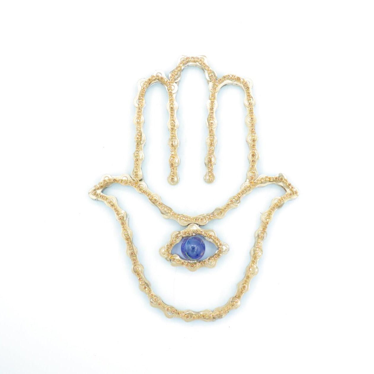 Shimmering Hamsa Sculpture | UNCHAINED by NIRIT LEVAV PACKER