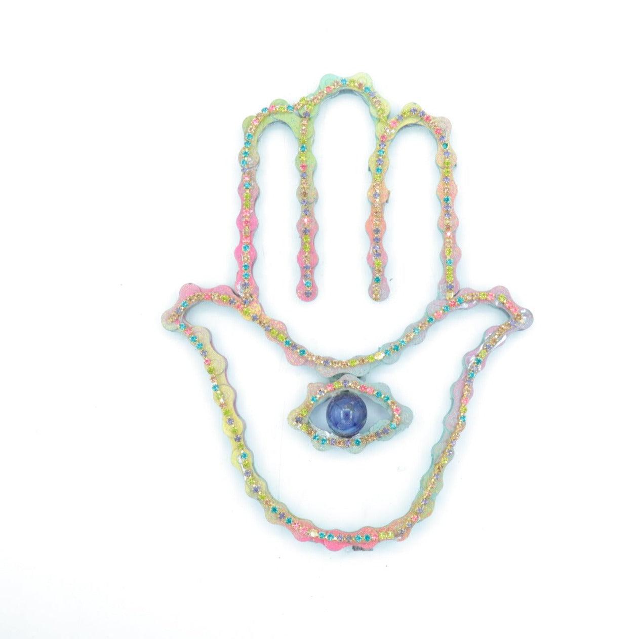 Shimmering Hamsa Sculpture | UNCHAINED by NIRIT LEVAV PACKER