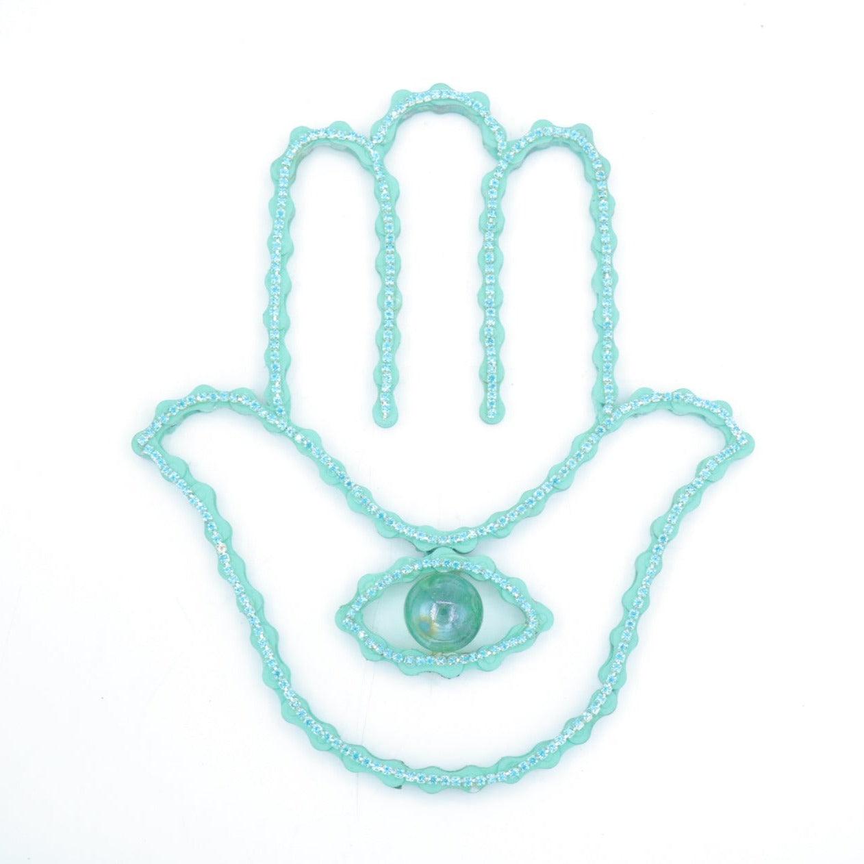 Shimmering Hamsa Sculpture | UNCHAINED by NIRIT LEVAV PACKER