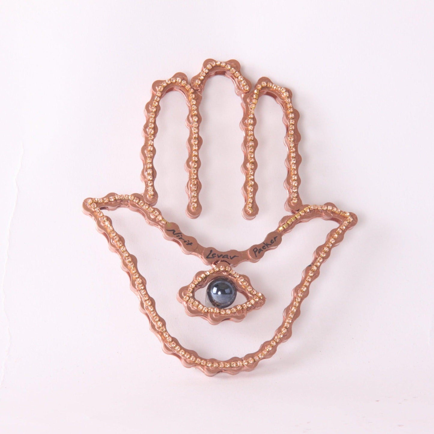 Shimmering Hamsa Sculpture | UNCHAINED by NIRIT LEVAV PACKER