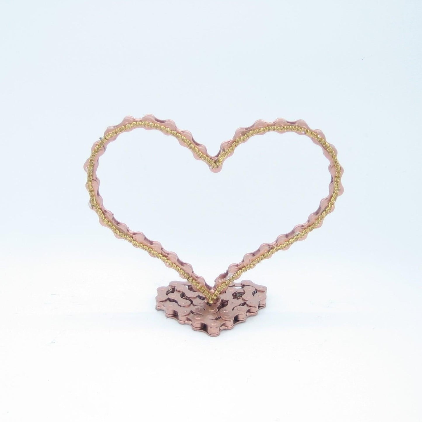 Shimmering Heart Sculpture | UNCHAINED by NIRIT LEVAV PACKER