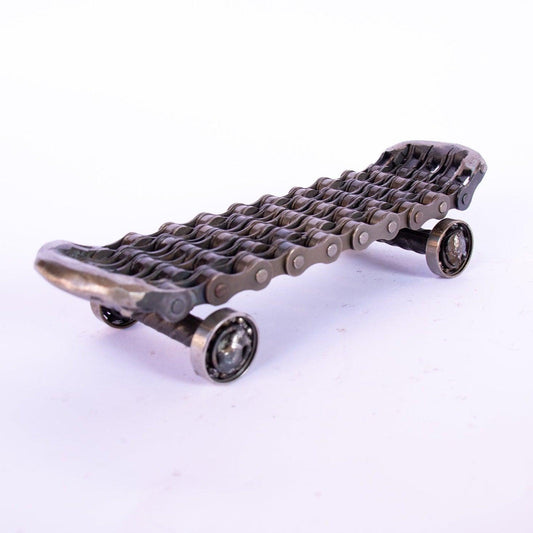 Skateboard Sculpture | UNCHAINED by NIRIT LEVAV PACKER