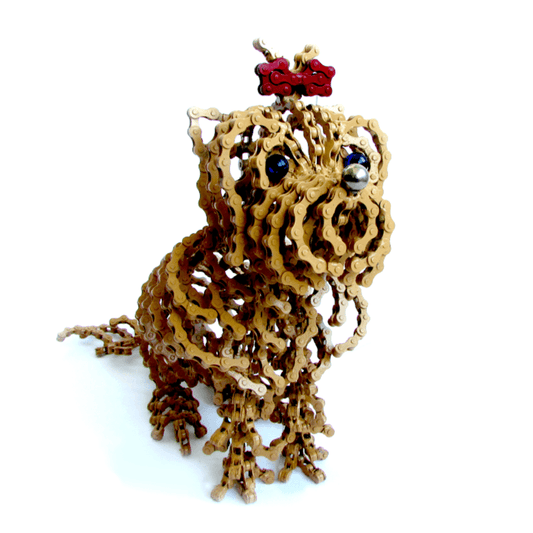Yorkie Sculpture | UNCHAINED by NIRIT LEVAV PACKER